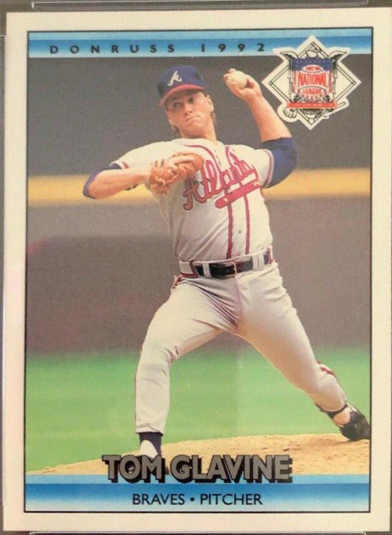 Tom Glavine #426 Baseball Cards 1992 Donruss