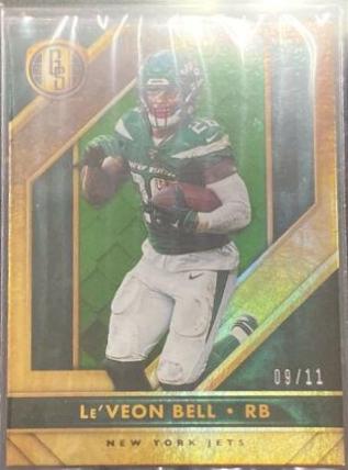Le'Veon Bell #7 Football Cards 2020 Panini Gold Standard