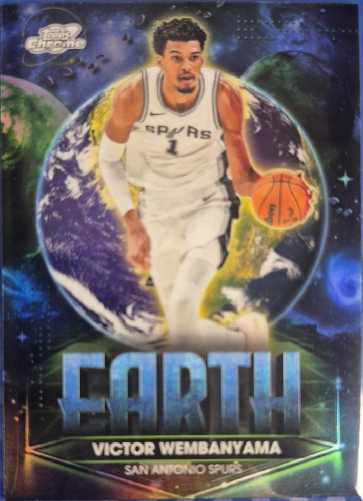 Victor Wembanyama [Earth] #PPE-6 Prices | 2025 Topps Cosmic Chrome
