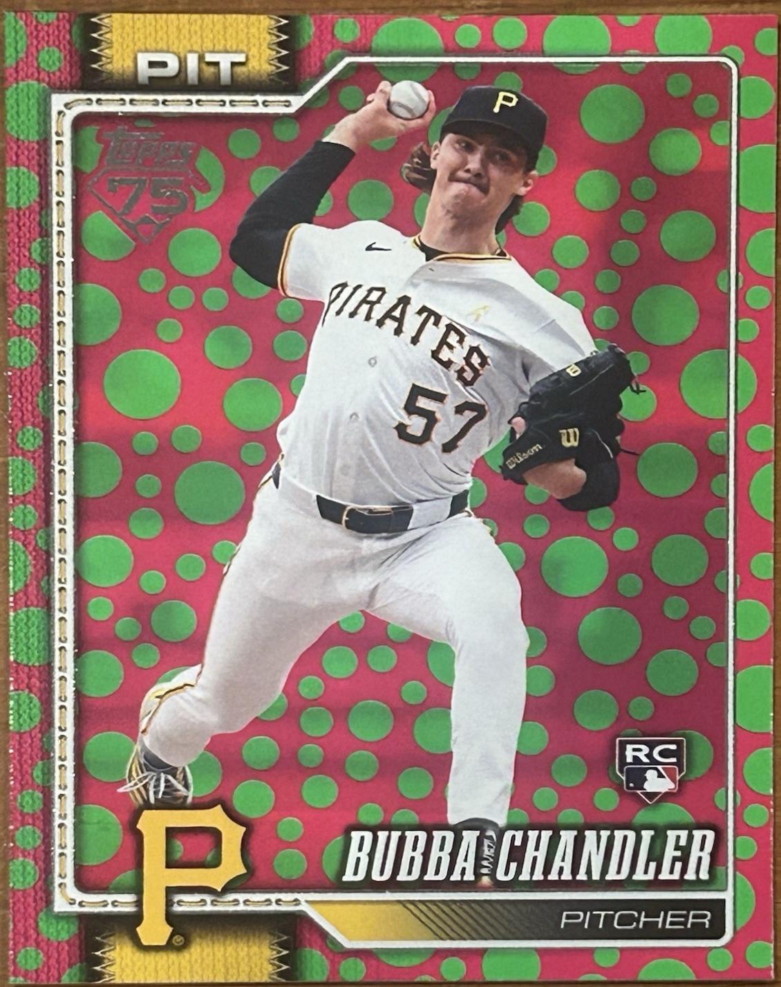 Bubba Chandler [Holiday Dots Purple Blue] #283 Prices | 2026 Topps