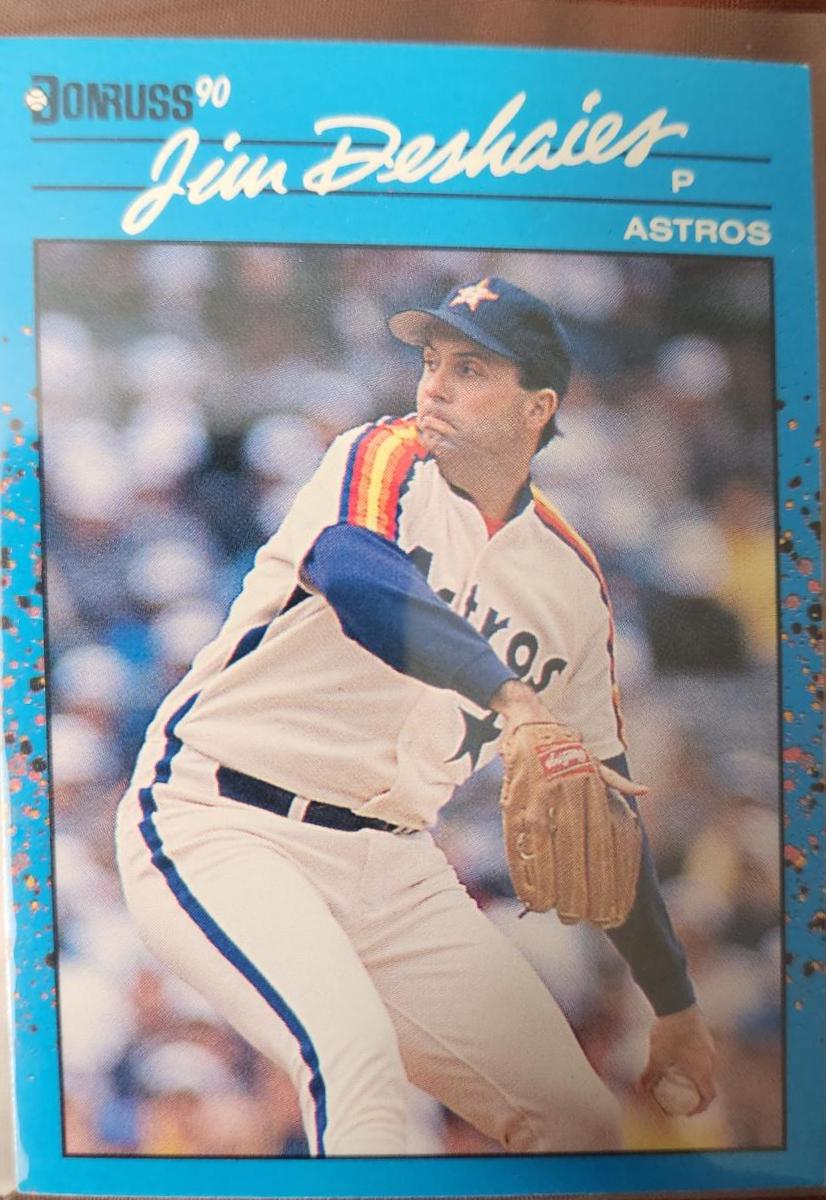 Jim Deshaies #4 Baseball Cards 1990 Donruss Best NL