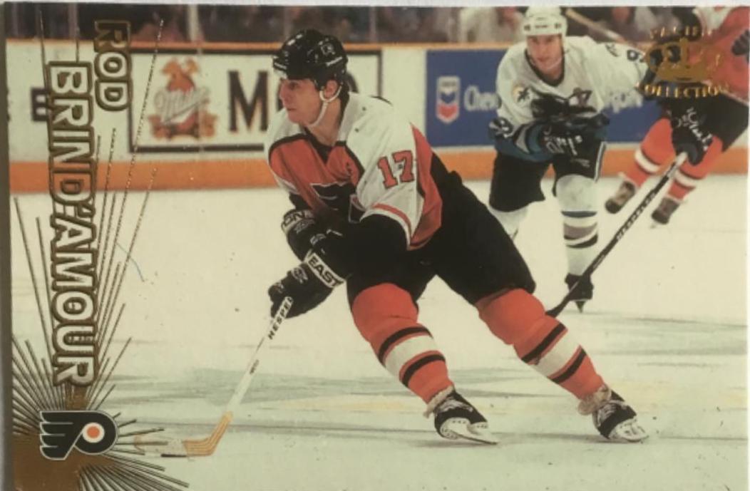 Rod Brind’Amour Hockey Cards 1997 Pacific Crown