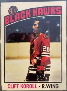 Cliff Koroll #242 Hockey Cards 1976 O-Pee-Chee