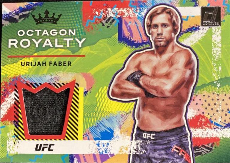 Urijah Faber #OR-UFB Ufc Cards 2022 Panini Donruss UFC Octagon Royalty