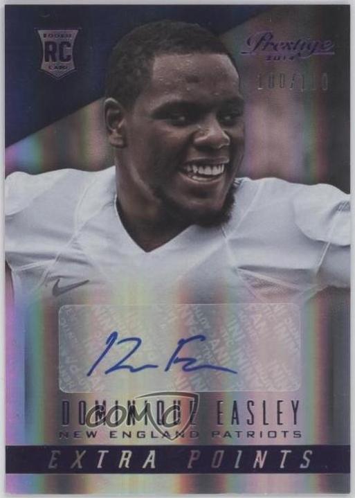 Dominique Easley [Extra Points Purple Autograph] #285