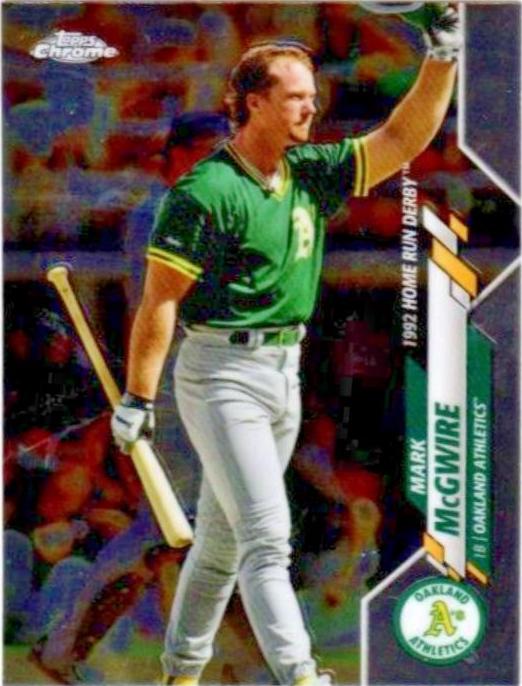 Mark McGwire #U-95 Baseball Cards 2020 Topps Chrome Update