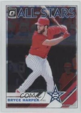 Bryce Harper #97 2019 Panini Donruss Optic Baseball