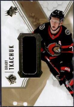 Brady Tkachuk #J-BT Hockey Cards 2021 SPx Jersey