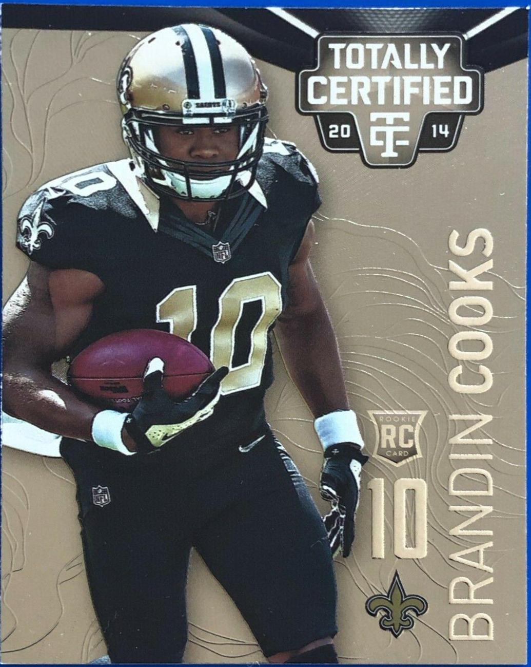 Brandin Cooks #185 2014 Panini Totally Certified Football