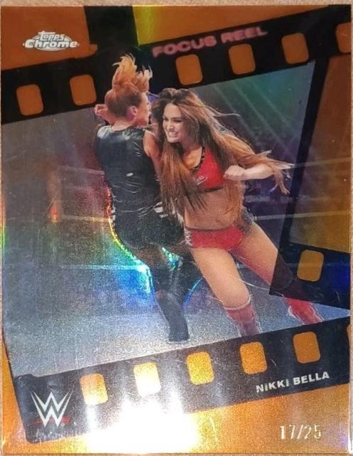 Nikki Bella [Orange Refractor] #FR-21 Prices | 2026 Topps Chrome