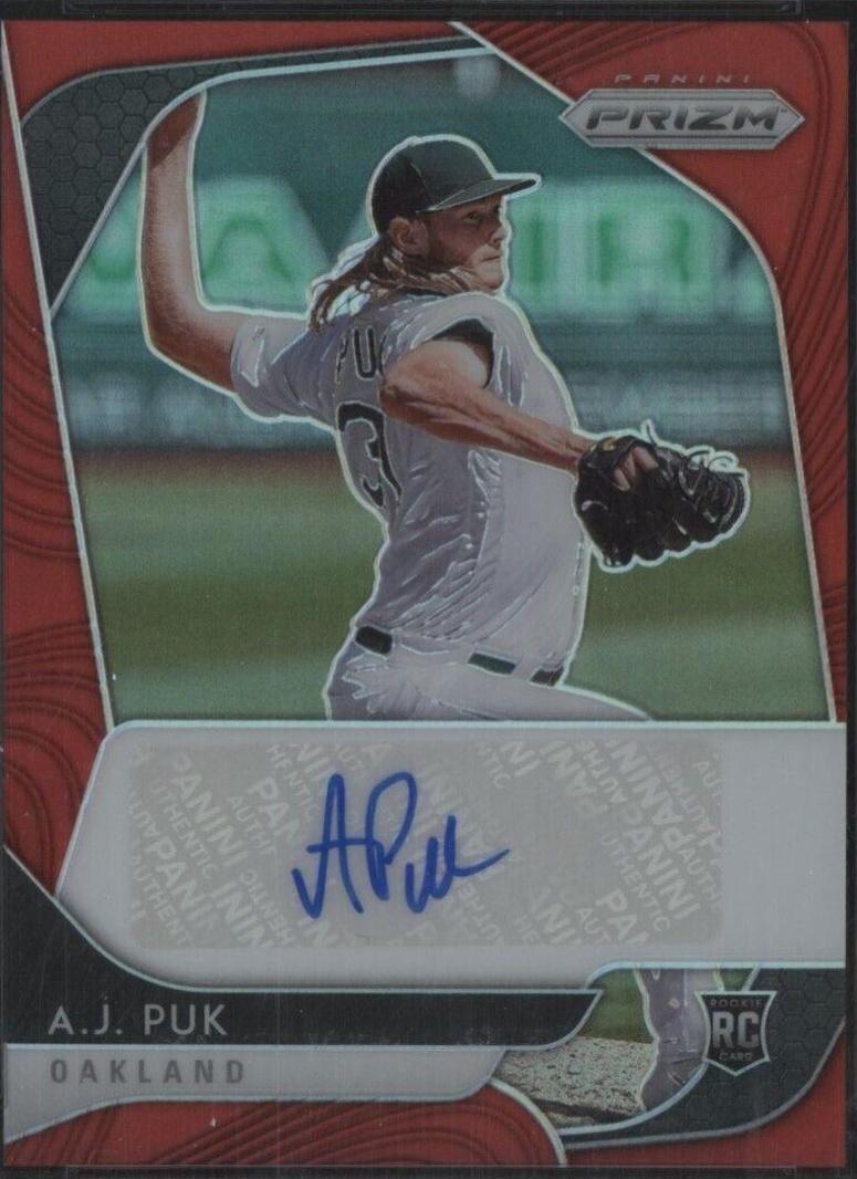 A.J. Puk [Red Prizm] #RA-AP
