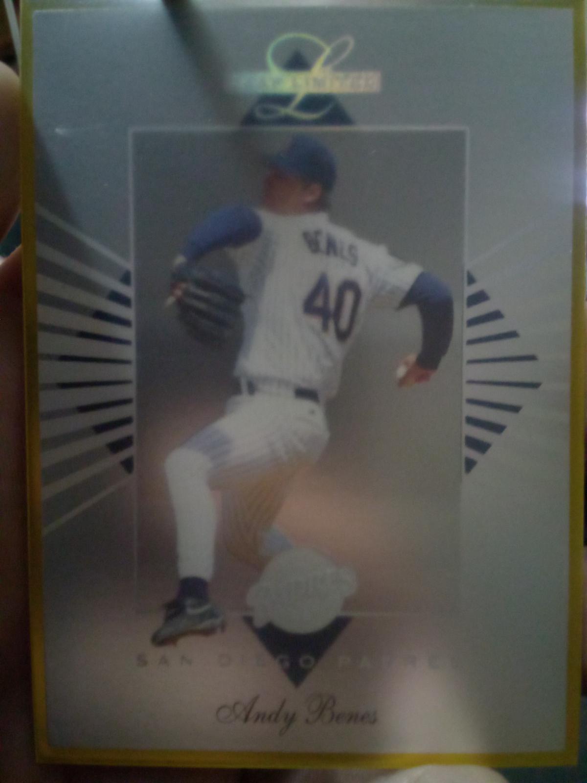 Andy Benes #151 Baseball Cards 1994 Leaf Limited
