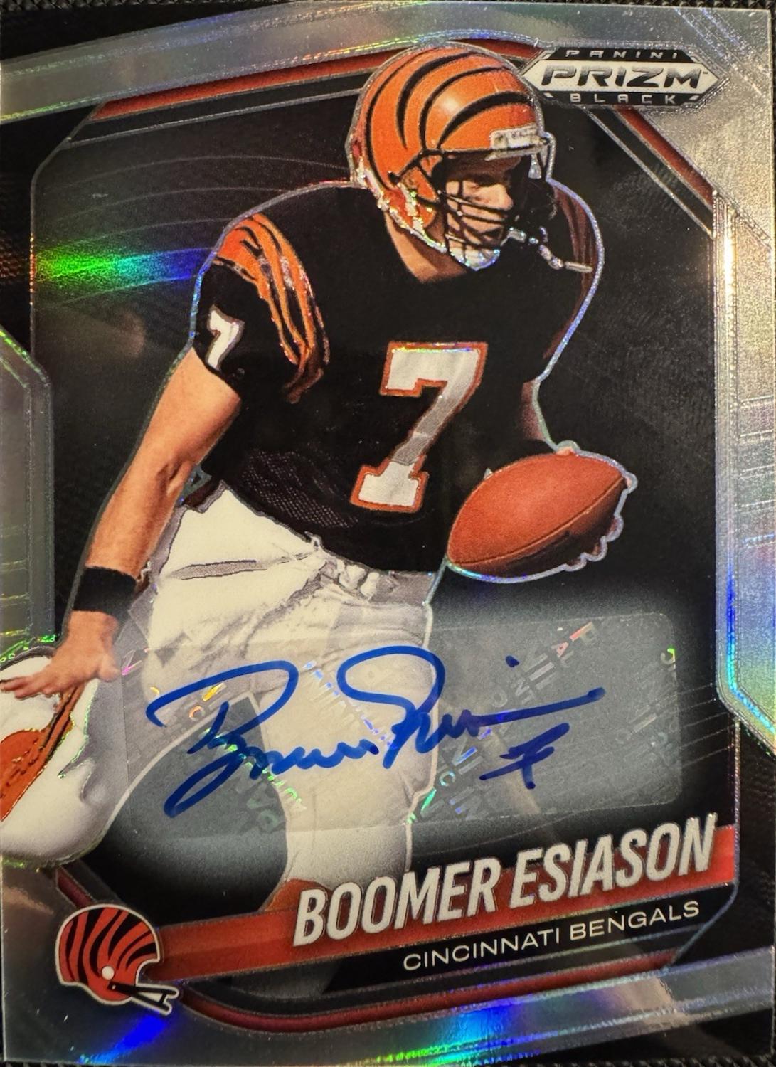 Boomer Esiason #27 2025 Panini Prizm Black Football