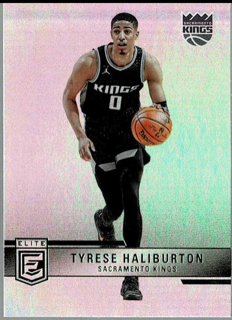Tyrese Haliburton #8 2021 Panini Donruss Elite Basketball