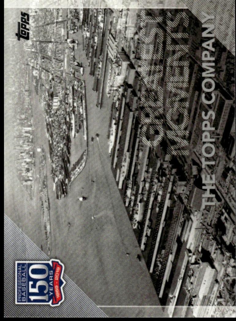 The Topps Company #150-27 2019 Topps 150 Years of Professional Baseball