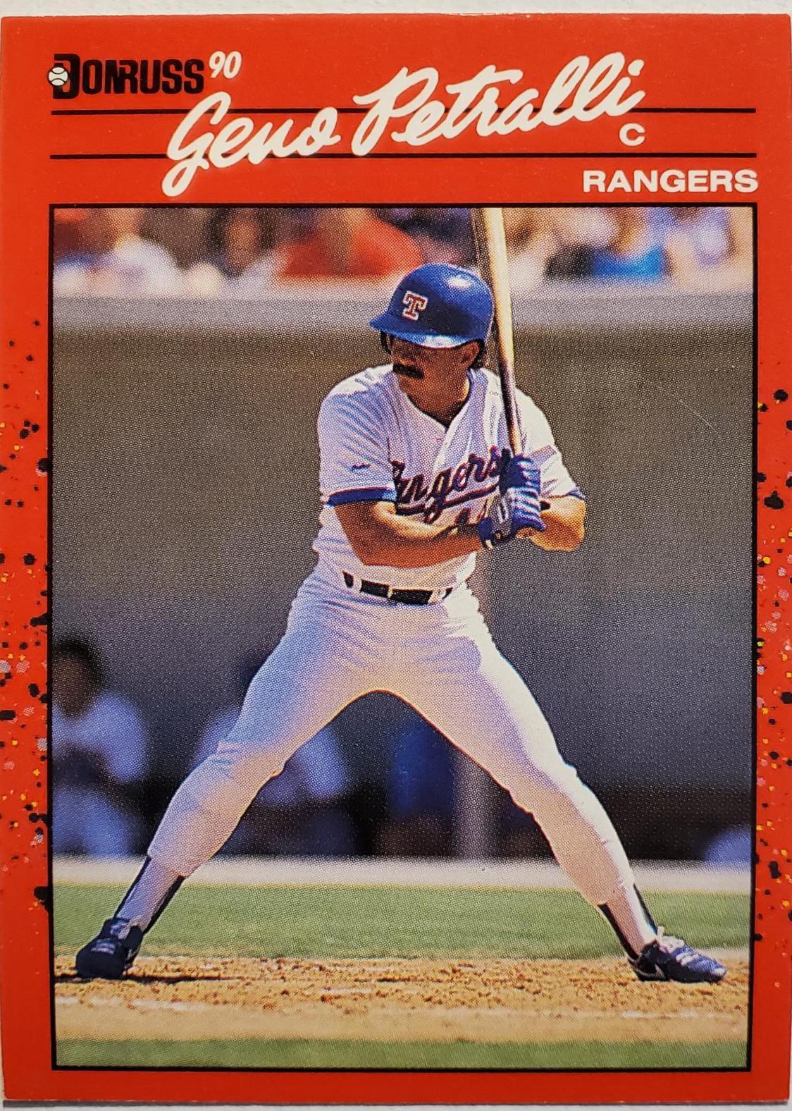 Geno Petralli (1990 Donruss)