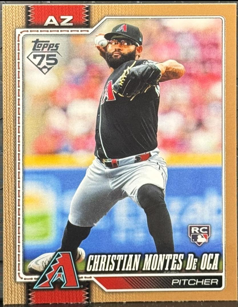 2026 Topps Series 2 Christian Montes De Oca [Gold] #644 card