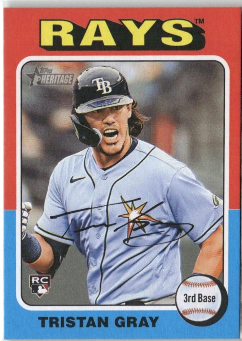 Tristan Gray #607 Baseball Cards 2024 Topps Heritage