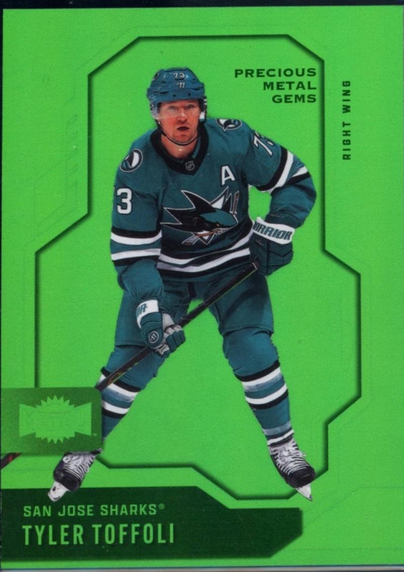 Tyler Toffoli [Green Precious Metal Gems] #38