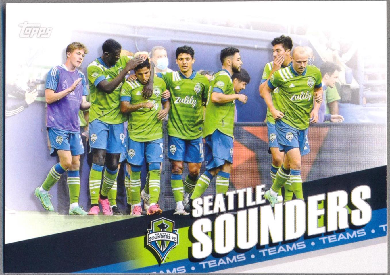 Seattle Sounders #50 2022 Topps MLS