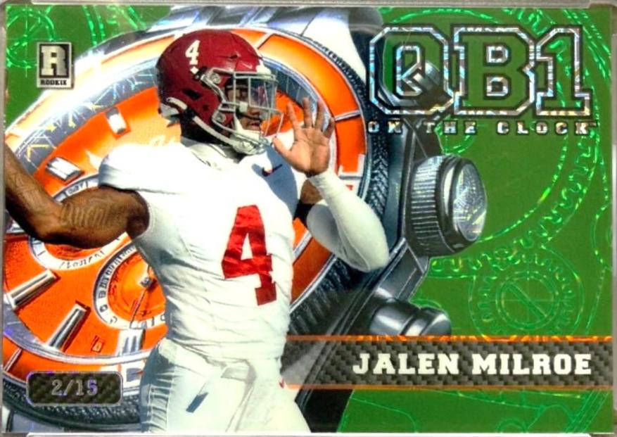 Jalen Milroe #11 2024 Wild Card Qb1 Football