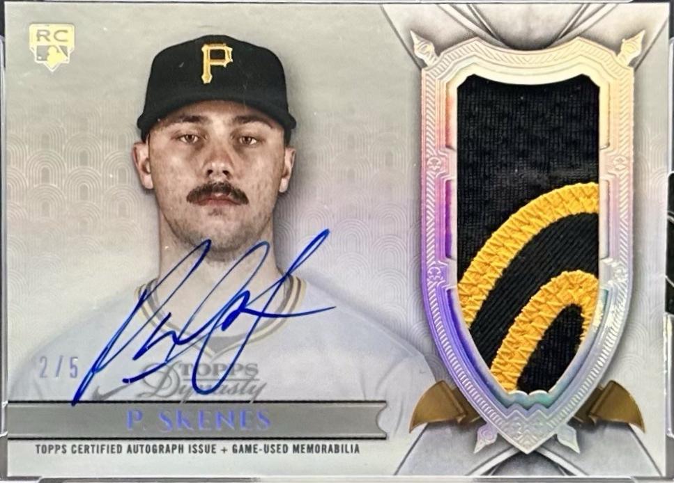 Paul Skenes [Silver Autograph Patch] #DAP-PS4