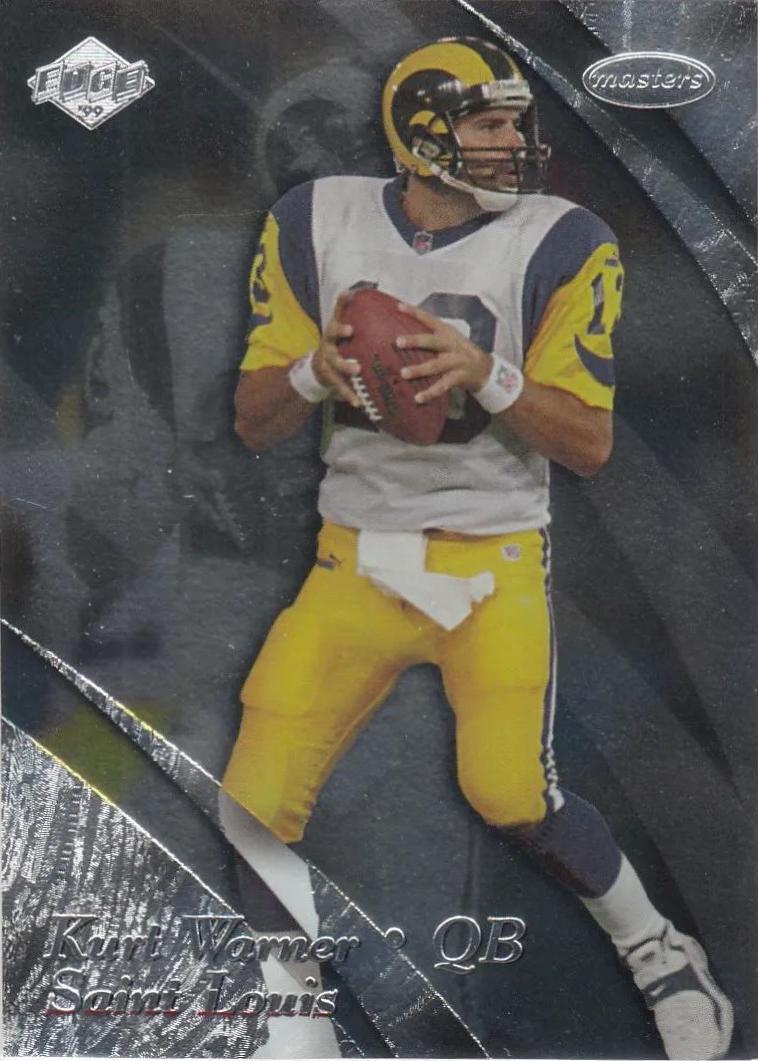 Kurt Warner #KW Football Cards 1999 Collector's Edge Masters Preview