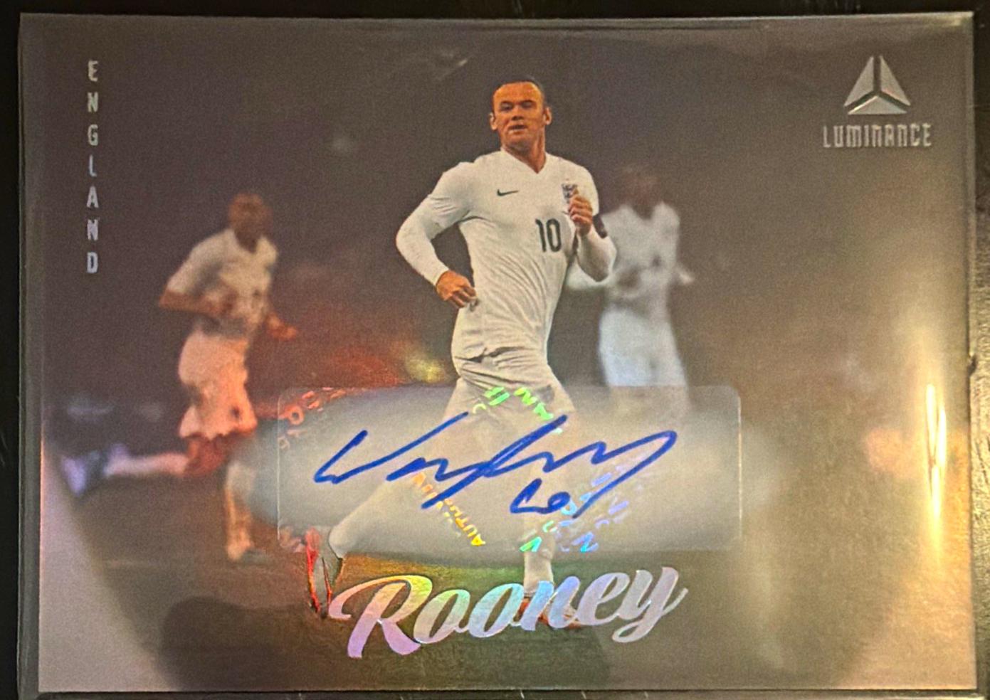 Wayne Rooney #19 2026 Panini Luminance England Soccer