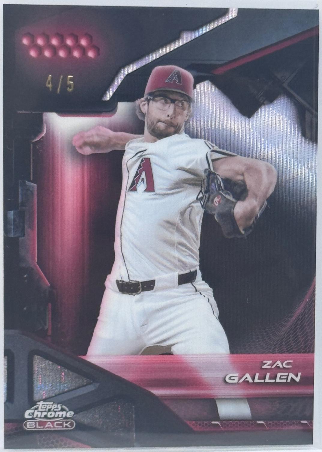 Zac Gallen [Red Wave Refractor] #164