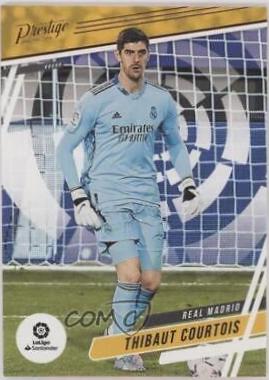 Thibaut Courtois #20 Soccer Cards 2020 Panini Chronicles Prestige La Liga