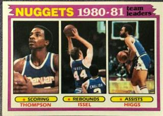 David Thompson / Dan Issel / Kenny Higgs