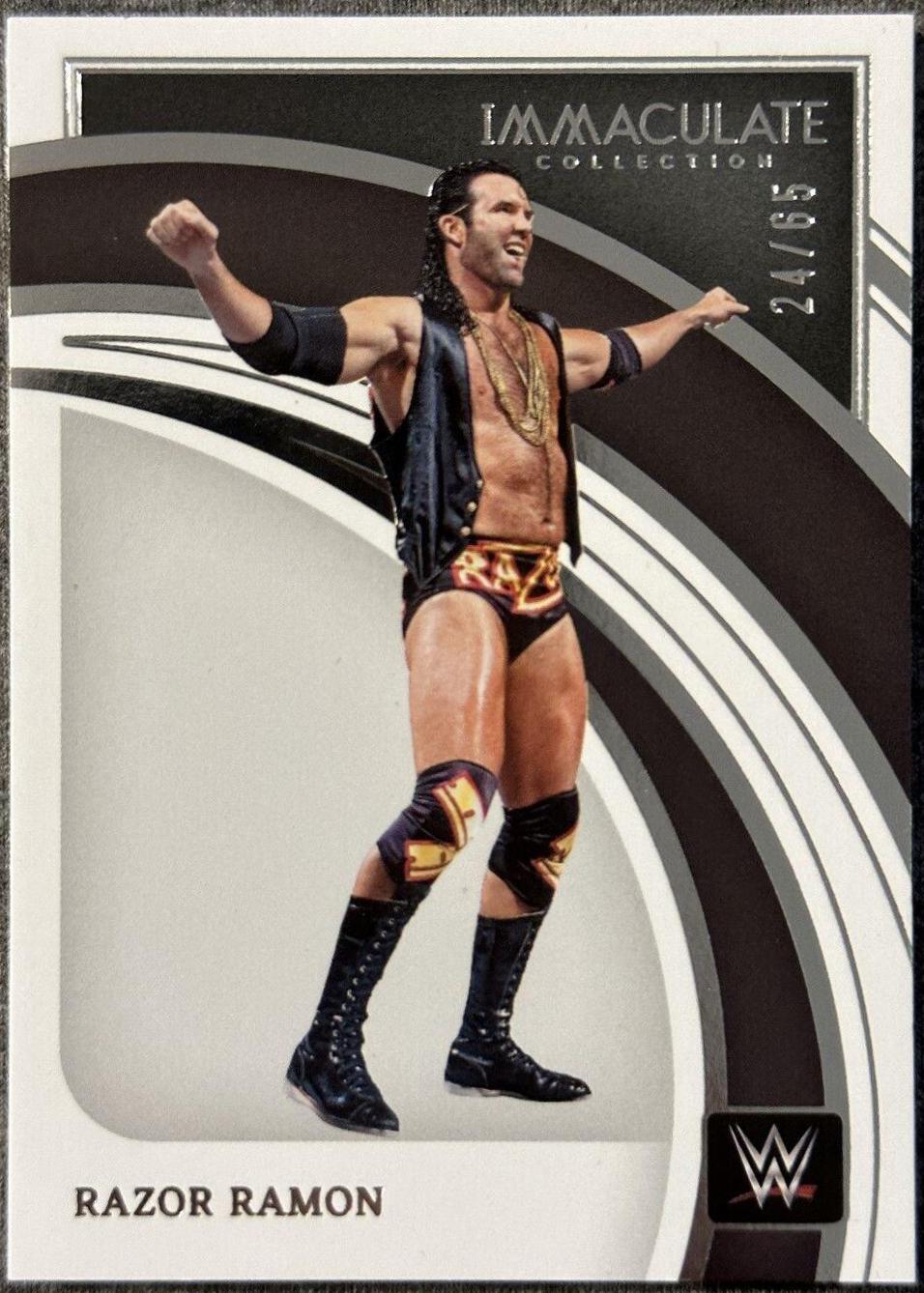Razor Ramon #9 Wrestling Cards 2022 Panini Immaculate WWE