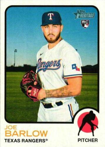 Joe Barlow #92 Baseball Cards 2022 Topps Heritage