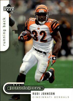 Rudi Johnson #22 Football Cards 2005 Upper Deck Foundations