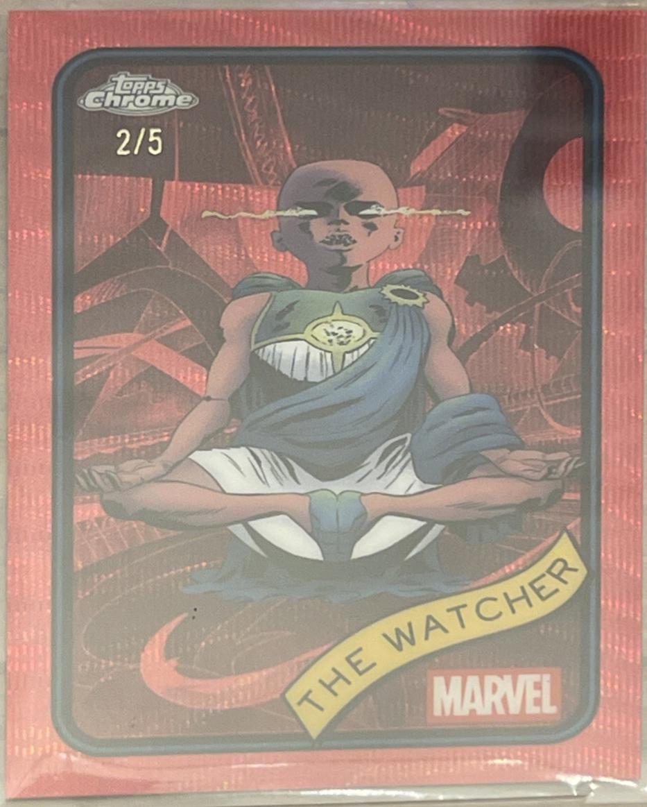 The Watcher Red Wave Refractor