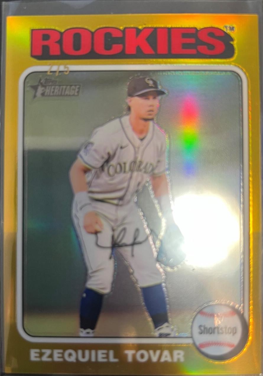Ezequiel Tovar [Gold Chrome] #328