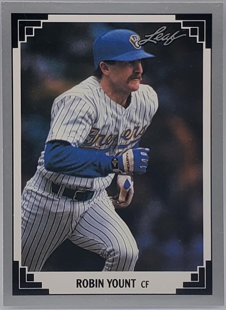 Robin Yount #116 Baseball Cards 1991 Leaf