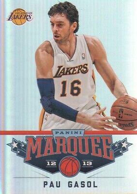 Pau Gasol #91 Basketball Cards 2012 Panini Marquee