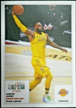 LeBron James #31 Basketball Cards 2021 Panini NBA Stickers