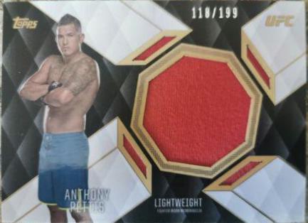 Anthony Pettis #TCR-AP Ufc Cards 2016 Topps UFC Top of the Class Relics