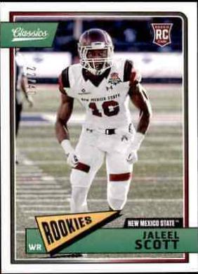 Jaleel Scott #262 Football Cards 2018 Panini Classics