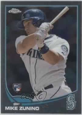Mike Zunino #MB-19 Baseball Cards 2013 Topps Chrome Update