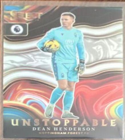 Dean Henderson #9 Soccer Cards 2022 Panini Select Premier League Unstoppable