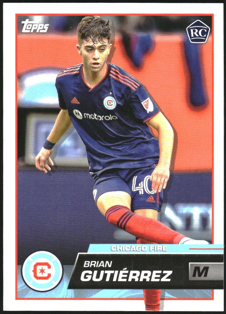 Brian Gutierrez #29 Soccer Cards 2023 Topps MLS