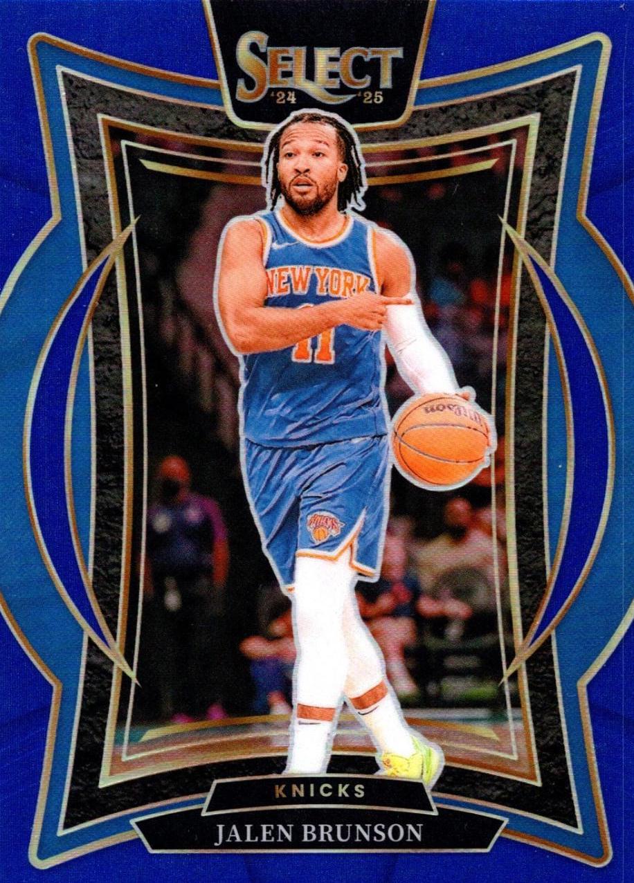 2024 Jalen Brunson [Blue Prizm] #42