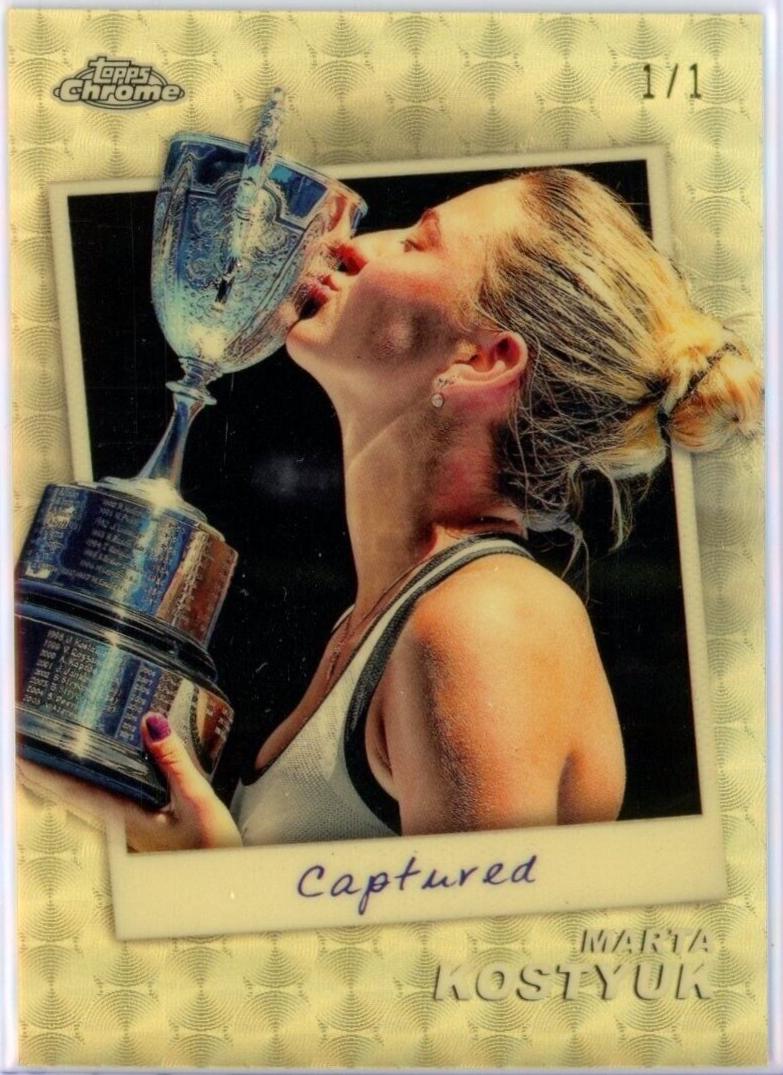 Marta Kostyuk [Superfractor] #CTD-MK Prices | 2024 Topps Chrome