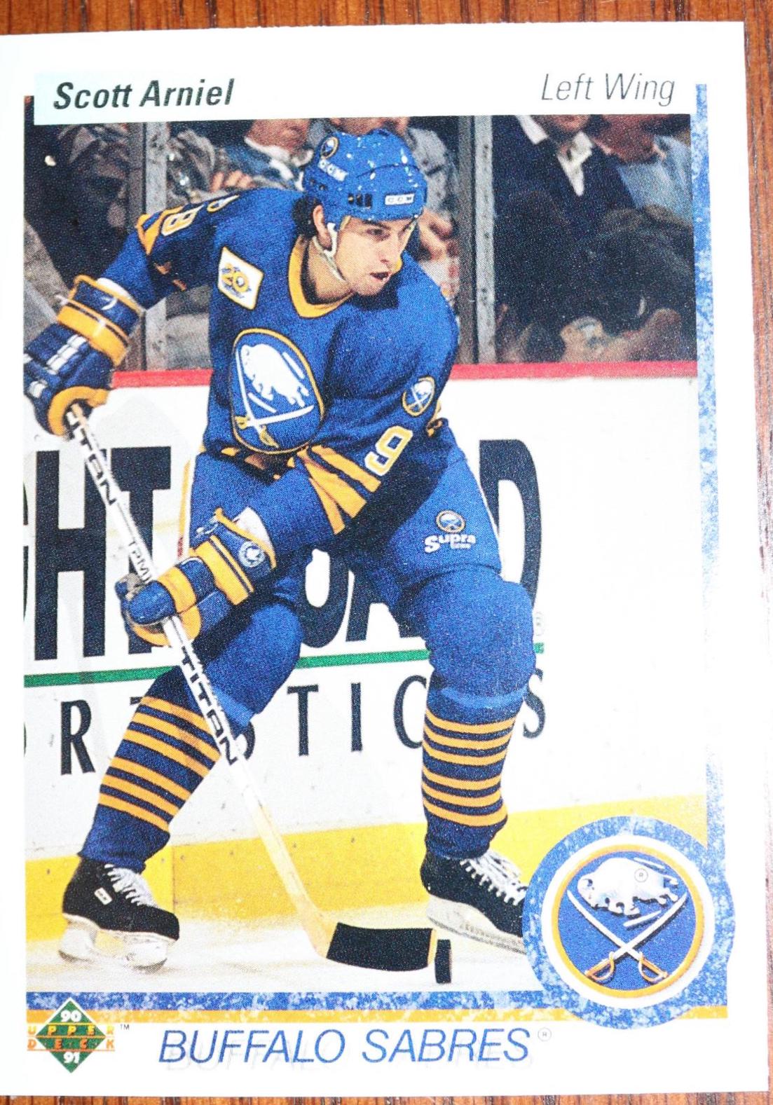 Scott Arniel #397 Hockey Cards 1990 Upper Deck