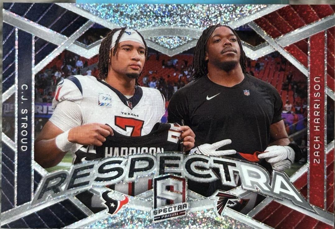 C.J. Stroud / Zach Harrison #19 Football Cards 2024 Panini Spectra Respectra