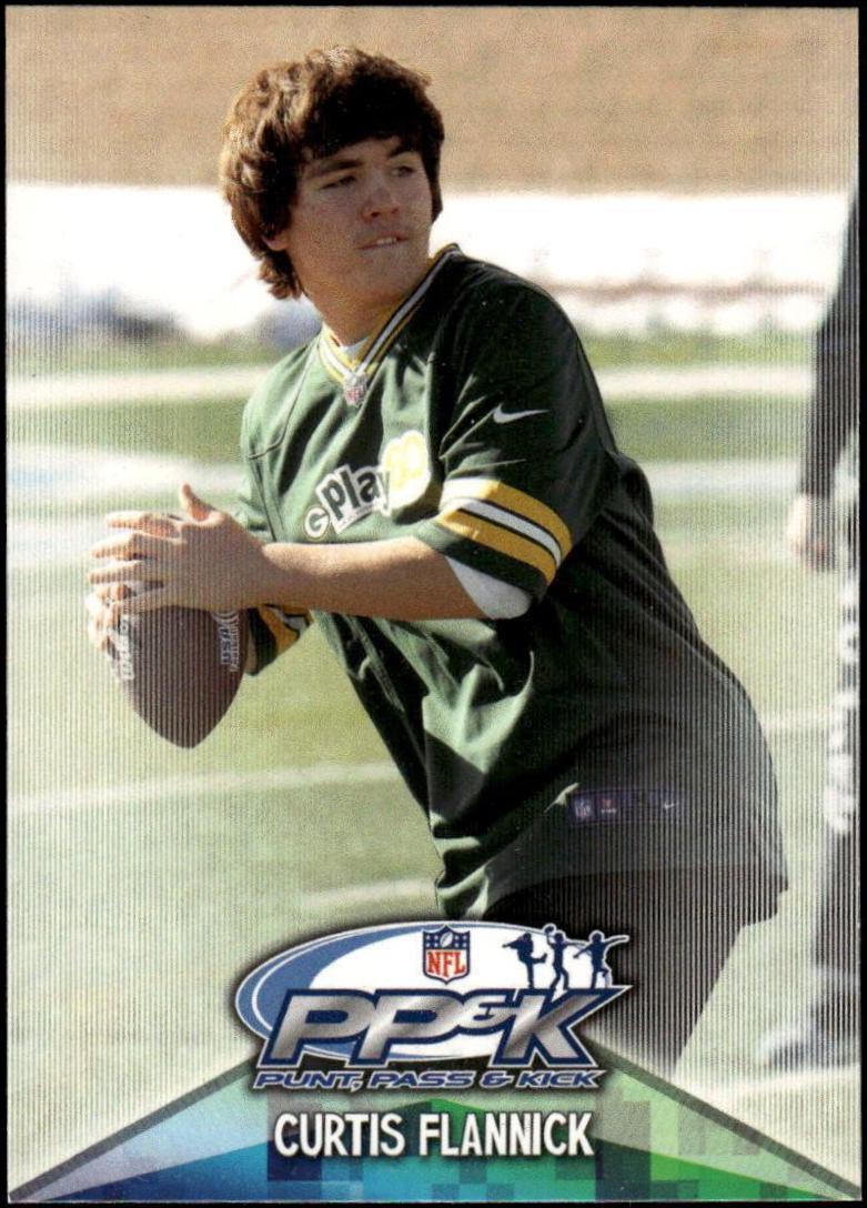 Curtis Flannick #NNO Football Cards 2014 Topps Punt, Pass & Kick Champions