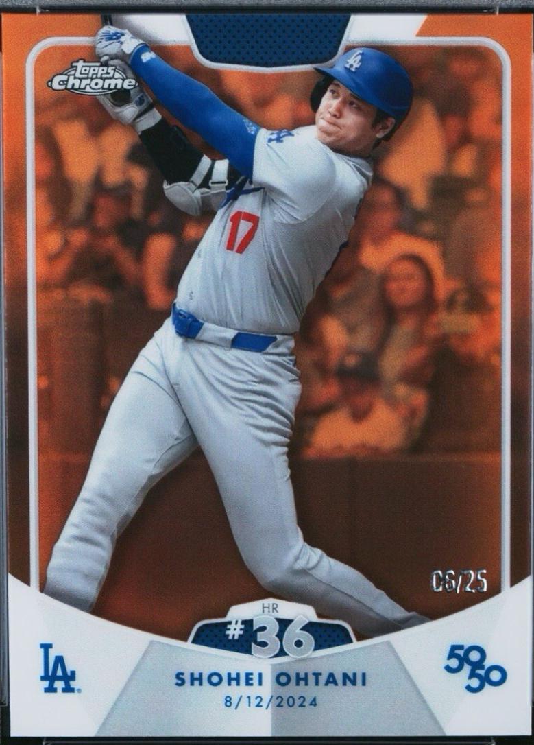 Shohei Ohtani [Orange Refractor] #HR36